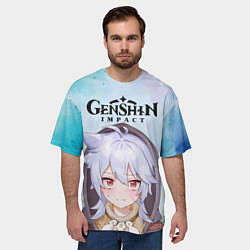 Футболка оверсайз мужская Рэйзор!, цвет: 3D-принт — фото 2