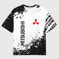 Мужская футболка оверсайз Mitsubishi Drift