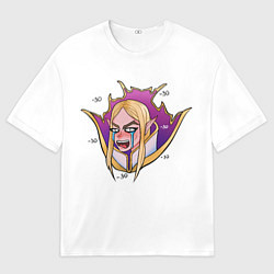 Мужская футболка оверсайз Invoker Инвокер Dota2