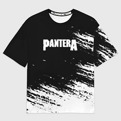 Мужская футболка оверсайз Pantera Logo
