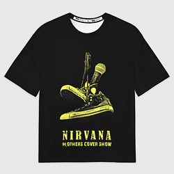 Мужская футболка оверсайз Nirvana Нирвана