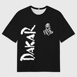 Футболка оверсайз мужская Дакар ралли, цвет: 3D-принт