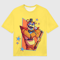 Футболка оверсайз мужская Funny UCN Freddy, цвет: 3D-принт
