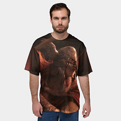 Футболка оверсайз мужская MALENIA ELDER RING, цвет: 3D-принт — фото 2