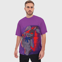 Футболка оверсайз мужская FNAF Ванесса, цвет: 3D-принт — фото 2