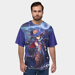 Футболка оверсайз мужская Mona Genshin Impact, цвет: 3D-принт — фото 2