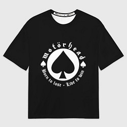 Мужская футболка оверсайз Motorhead Моторхед