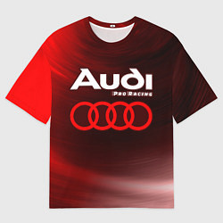 Мужская футболка оверсайз AUDI Pro Racing Звезды