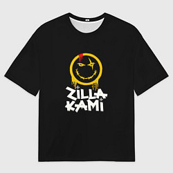 Футболка оверсайз мужская ZillaKami x SosMula City Morgue Smile, цвет: 3D-принт