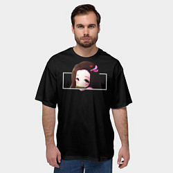 Футболка оверсайз мужская НЕЗУКО, цвет: 3D-принт — фото 2