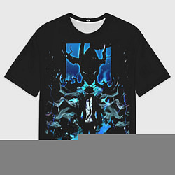 Футболка оверсайз мужская Поднятие уровня в одиночку Со Джинву, цвет: 3D-принт