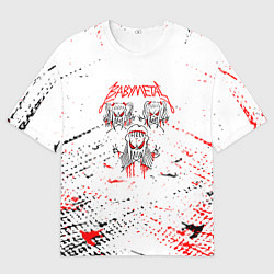 Футболка оверсайз мужская BABYMETAL su-metal, цвет: 3D-принт