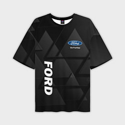 Мужская футболка оверсайз Ford Форд Треугольники