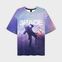 Футболка оверсайз мужская Space walk, цвет: 3D-принт