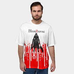 Футболка оверсайз мужская BLOODBORNE потеки красок, цвет: 3D-принт — фото 2