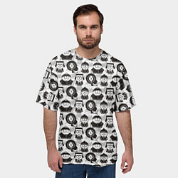 Футболка оверсайз мужская Южный парк - персонажи South Park, цвет: 3D-принт — фото 2