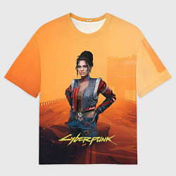 Футболка оверсайз мужская Панам пустоши Cyberpunk2077, цвет: 3D-принт