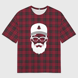 Футболка оверсайз мужская Хипстер русская версия, цвет: 3D-принт