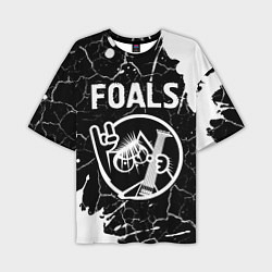 Футболка оверсайз мужская Foals КОТ Краска, цвет: 3D-принт