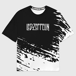 Мужская футболка оверсайз LED ZEPPELIN ЛЕД ЗЕППЕЛИН