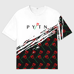 Футболка оверсайз мужская Payton Moormeie PYTN X ROSE, цвет: 3D-принт