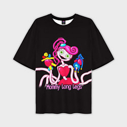 Футболка оверсайз мужская POPPY PLAYTIME Mommy long legs, цвет: 3D-принт
