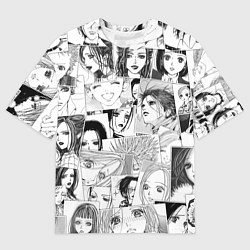 Футболка оверсайз мужская Nana pattern, цвет: 3D-принт