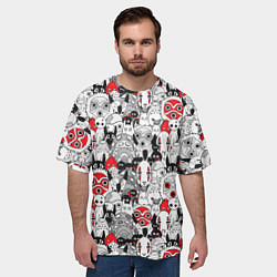 Футболка оверсайз мужская Studio Ghibli Stars, цвет: 3D-принт — фото 2