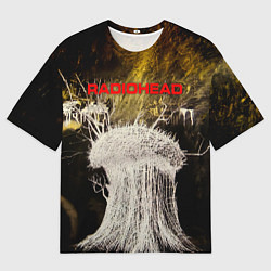 Мужская футболка оверсайз College EP - Radiohead