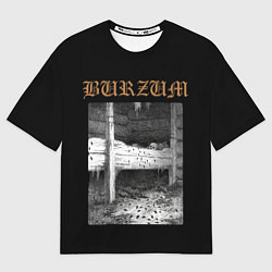 Футболка оверсайз мужская Burzum cockroaches, цвет: 3D-принт