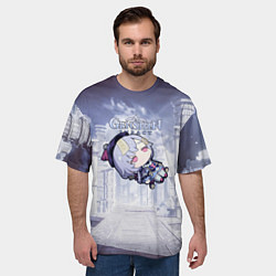 Футболка оверсайз мужская Genshin Impact - Qiqi, цвет: 3D-принт — фото 2