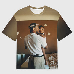 Мужская футболка оверсайз Kendrick Lamar, Mr Morale & The Big Steppers