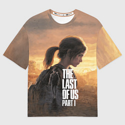 Футболка оверсайз мужская Элли и Джоэл TLOU part 1 Remake, цвет: 3D-принт