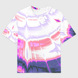 Мужская футболка оверсайз Тай-дай Абстракция Tie-Dye