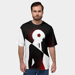 Футболка оверсайз мужская Силуэт Йор Форджер Spу Х Family, цвет: 3D-принт — фото 2