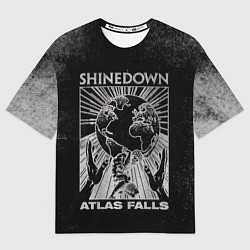 Мужская футболка оверсайз Atlas Falls - Shinedown