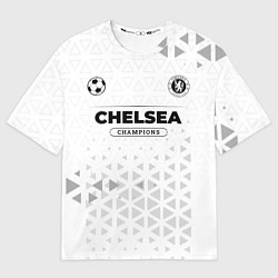 Мужская футболка оверсайз Chelsea Champions Униформа