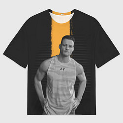 Футболка оверсайз мужская Kerem Bursin, цвет: 3D-принт