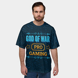 Футболка оверсайз мужская Игра God of War: PRO Gaming, цвет: 3D-принт — фото 2