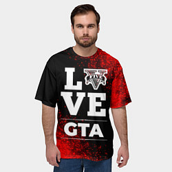 Футболка оверсайз мужская GTA Love Классика, цвет: 3D-принт — фото 2