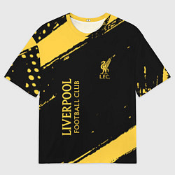Футболка оверсайз мужская Liverpool fc ливерпуль фс, цвет: 3D-принт