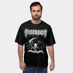Футболка оверсайз мужская Dissection - Anti-Cosmic Metal of Death, цвет: 3D-принт — фото 2