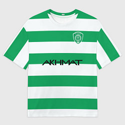 Футболка оверсайз мужская Форма ФК Ахмат, цвет: 3D-принт
