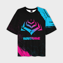 Футболка оверсайз мужская Warframe Neon Gradient, цвет: 3D-принт