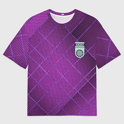 Мужская футболка оверсайз Фанат ФК Уфа