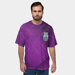 Футболка оверсайз мужская Фанат ФК Уфа, цвет: 3D-принт — фото 2