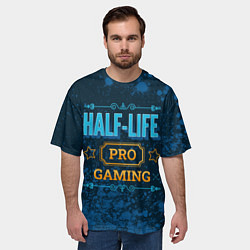 Футболка оверсайз мужская Игра Half-Life: PRO Gaming, цвет: 3D-принт — фото 2