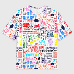 Футболка оверсайз мужская OUR FUTURE, цвет: 3D-принт