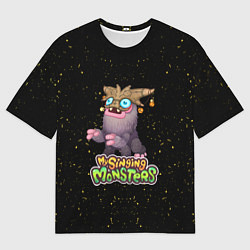 Футболка оверсайз мужская My singing Monsters - Чародейчик, цвет: 3D-принт