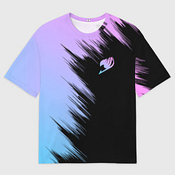 Футболка оверсайз мужская Хвост феи - neon, цвет: 3D-принт